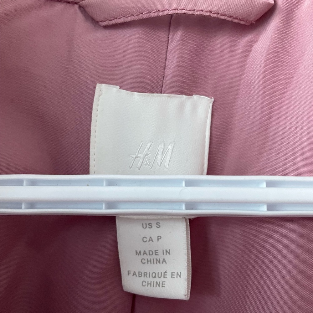 H&M Pink Button-Up Jacket - Picture 7 of 7